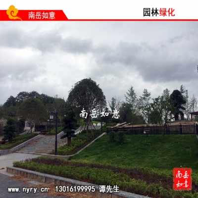 湖南湘潭特色渡假山庄园林绿化、湖南湘潭旅游景区园林绿化、园林景观